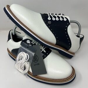 G/Fore Saddle Gallivanter Golf Sneakers White Navy G4MC20EF03 Mens multi size